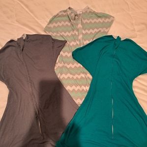 3 zipadee zip sleep sacks size small 4 - 8 months